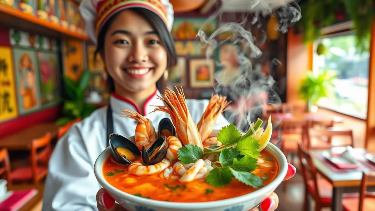 Tomyam Seafood Kuah Asam Pedas Segar: Resep Rasa Restoran Thailand di Rumah